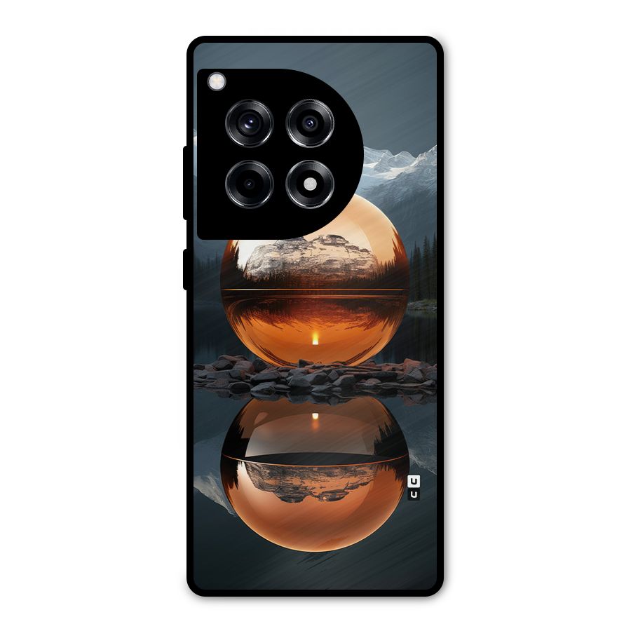 Metal Moon Metal Back Case for OnePlus 12R