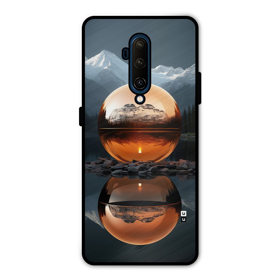 Metal Moon Metal Back Case for OnePlus 7T Pro