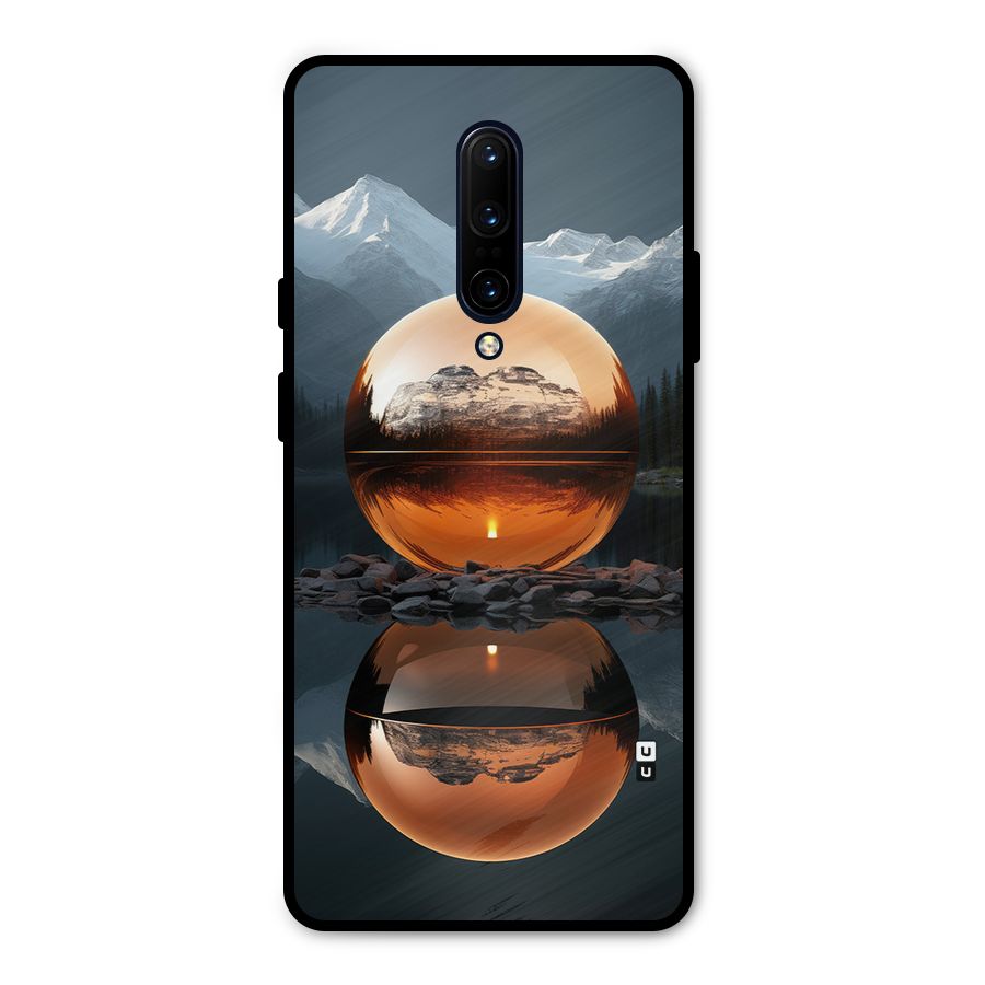 Metal Moon Metal Back Case for OnePlus 7 Pro