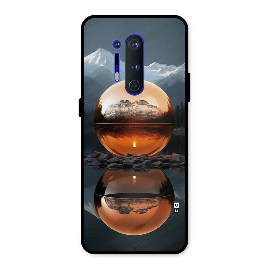 Metal Moon Metal Back Case for OnePlus 8 Pro