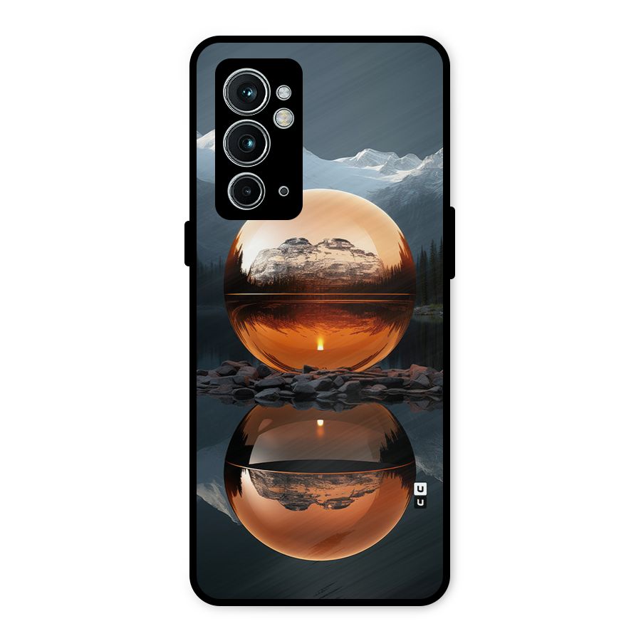 Metal Moon Metal Back Case for OnePlus 9RT 5G