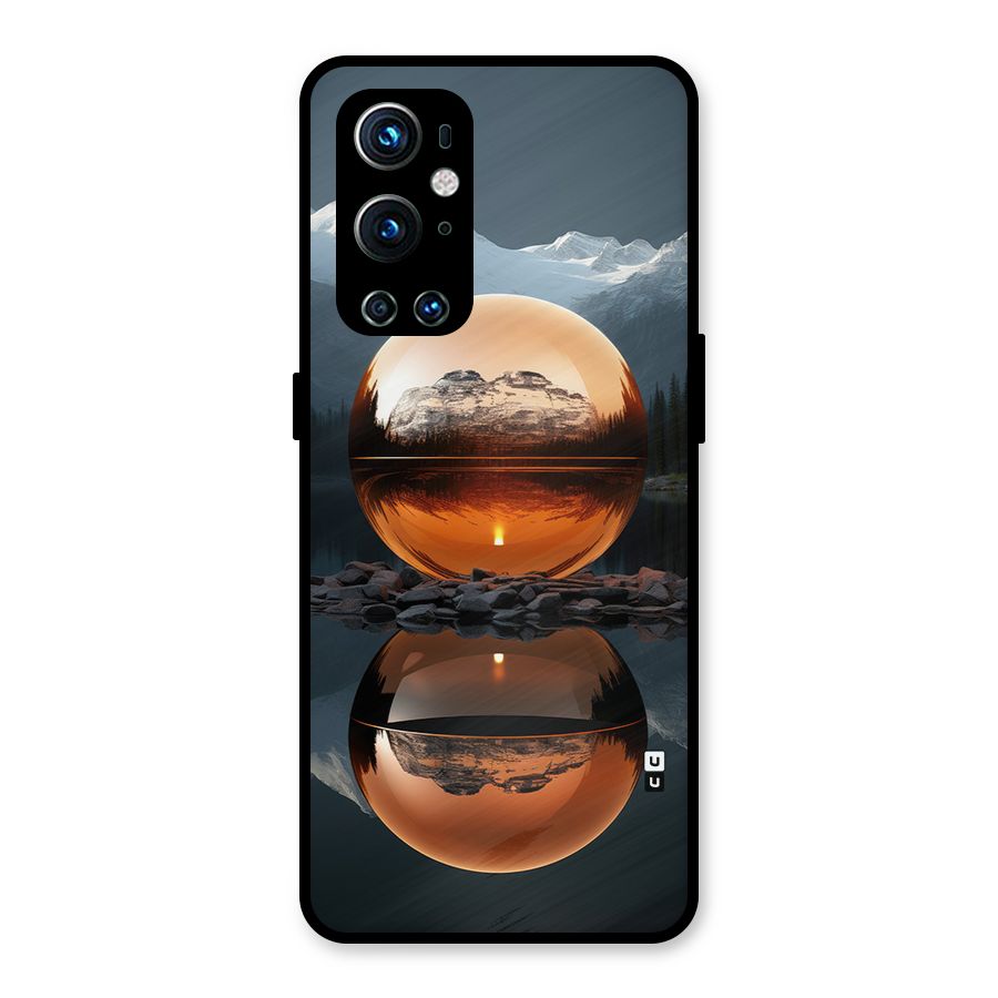 Metal Moon Metal Back Case for OnePlus 9 Pro