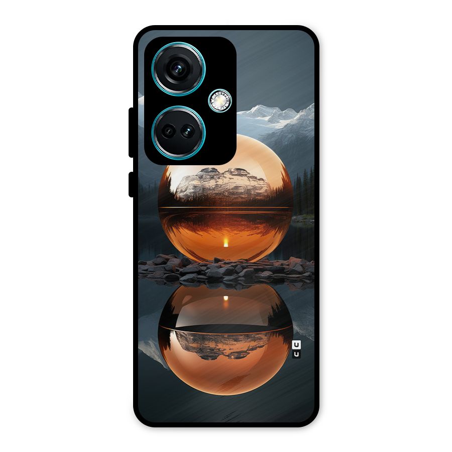 Metal Moon Metal Back Case for OnePlus Nord CE 3 5G