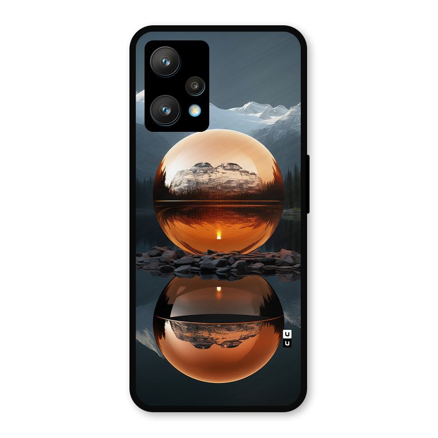 Metal Moon Metal Back Case for Realme 9 Pro Plus 5G