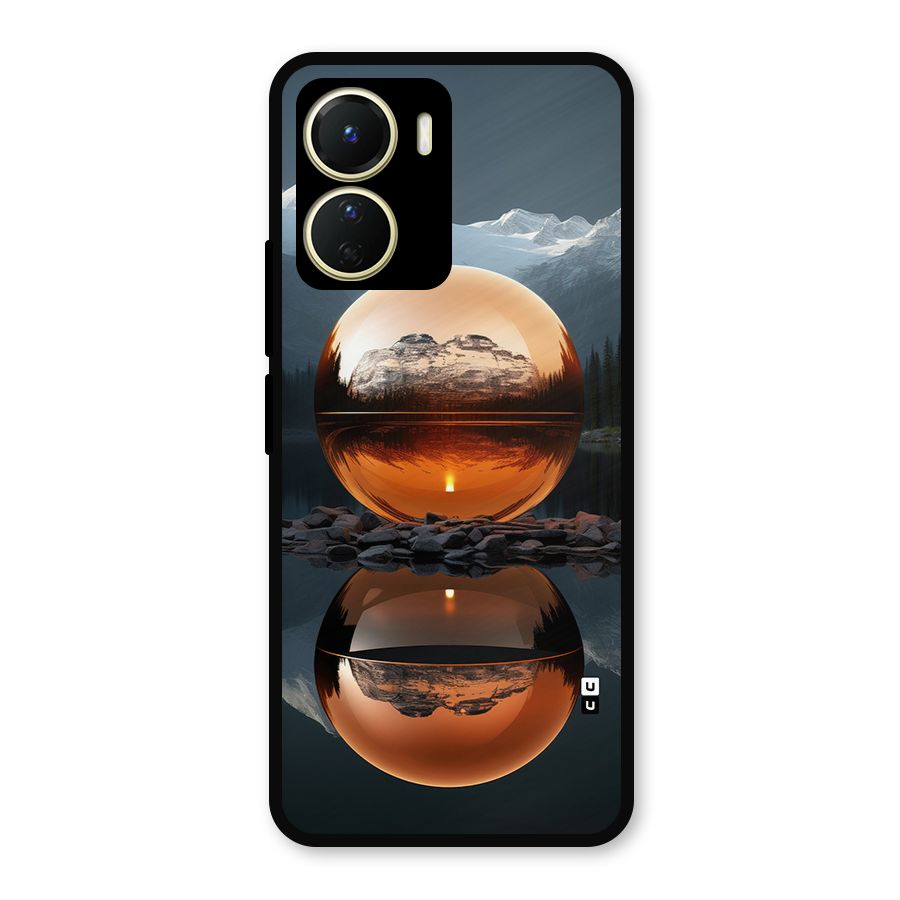 Metal Moon Metal Back Case for Vivo T2x
