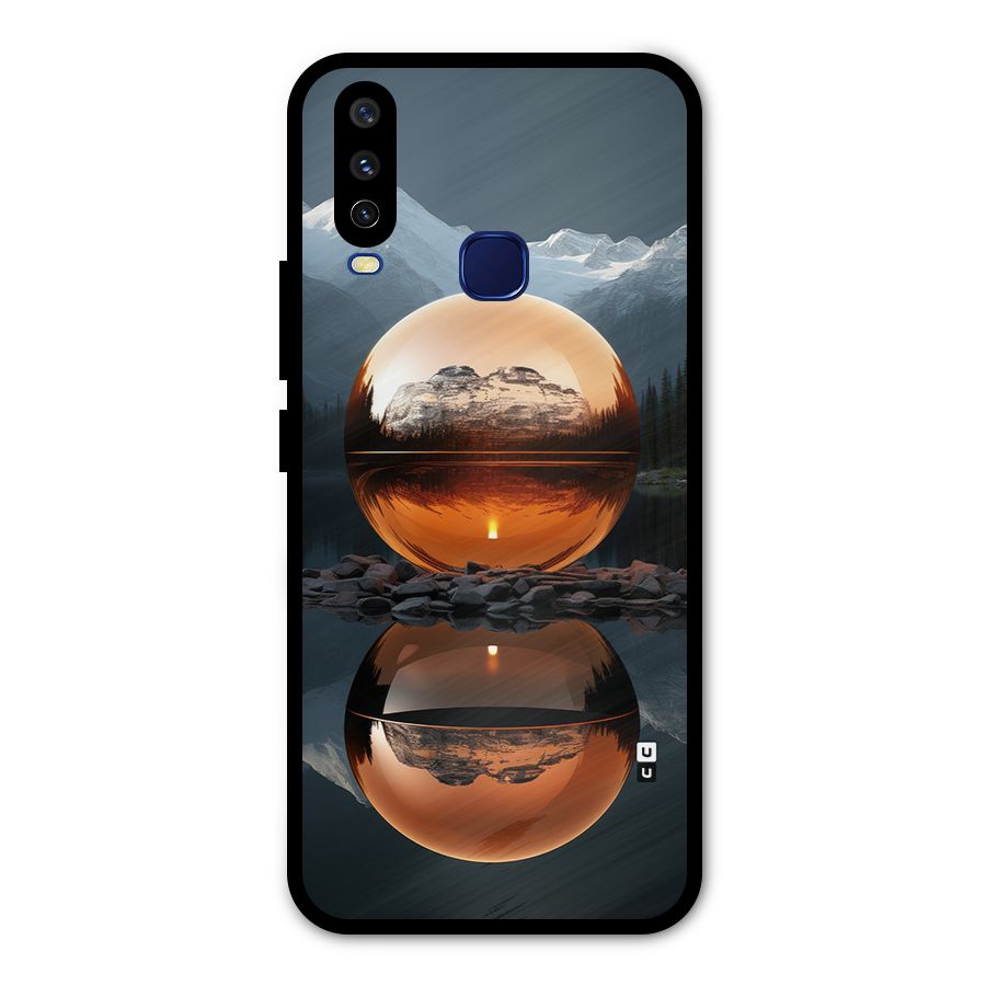 Metal Moon Metal Back Case for Vivo U10