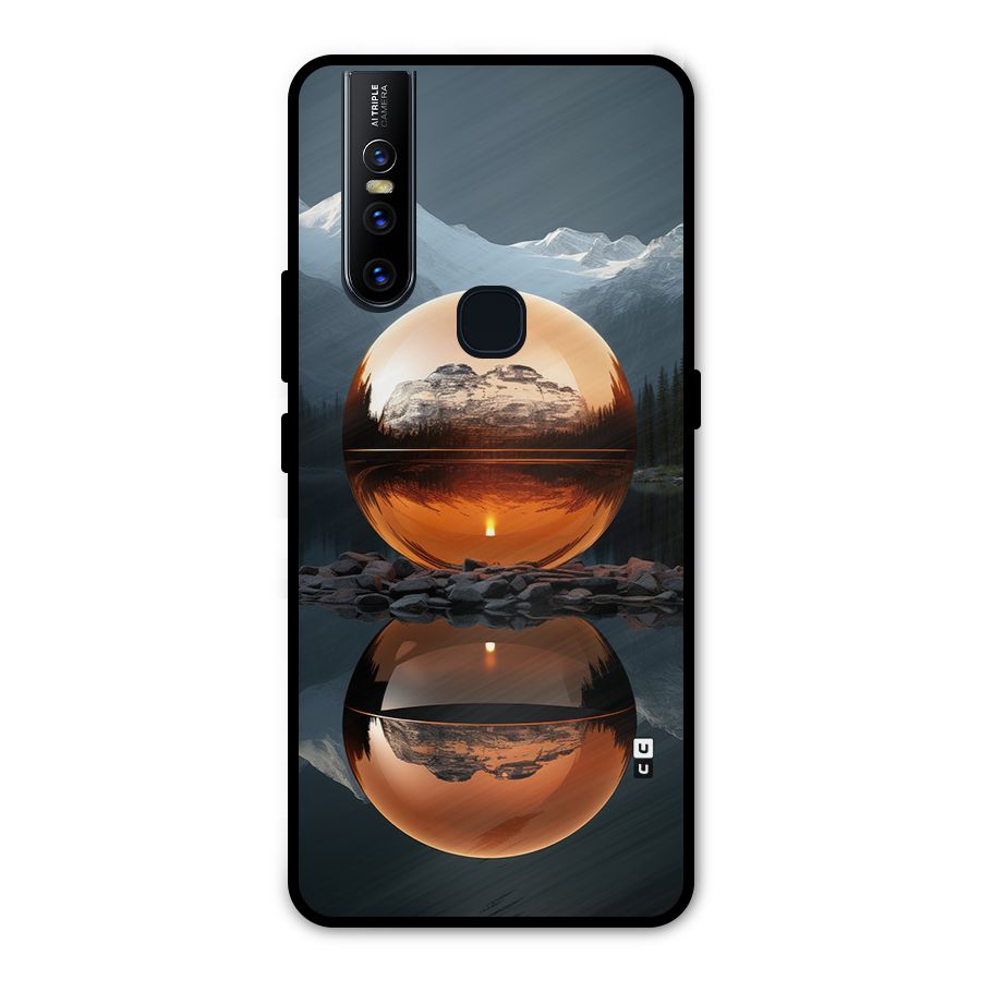 Metal Moon Metal Back Case for Vivo V15
