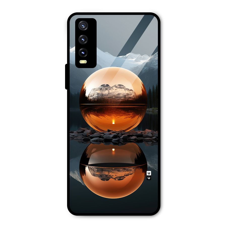 Metal Moon Metal Back Case for Vivo Y20