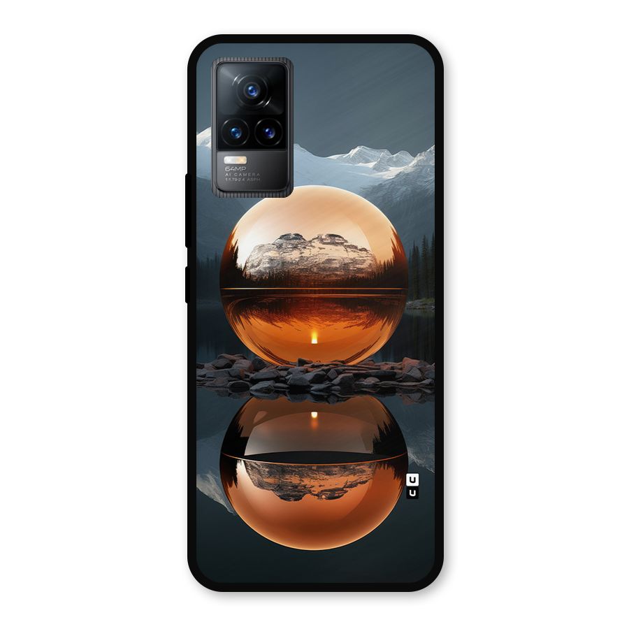 Metal Moon Metal Back Case for Vivo Y73