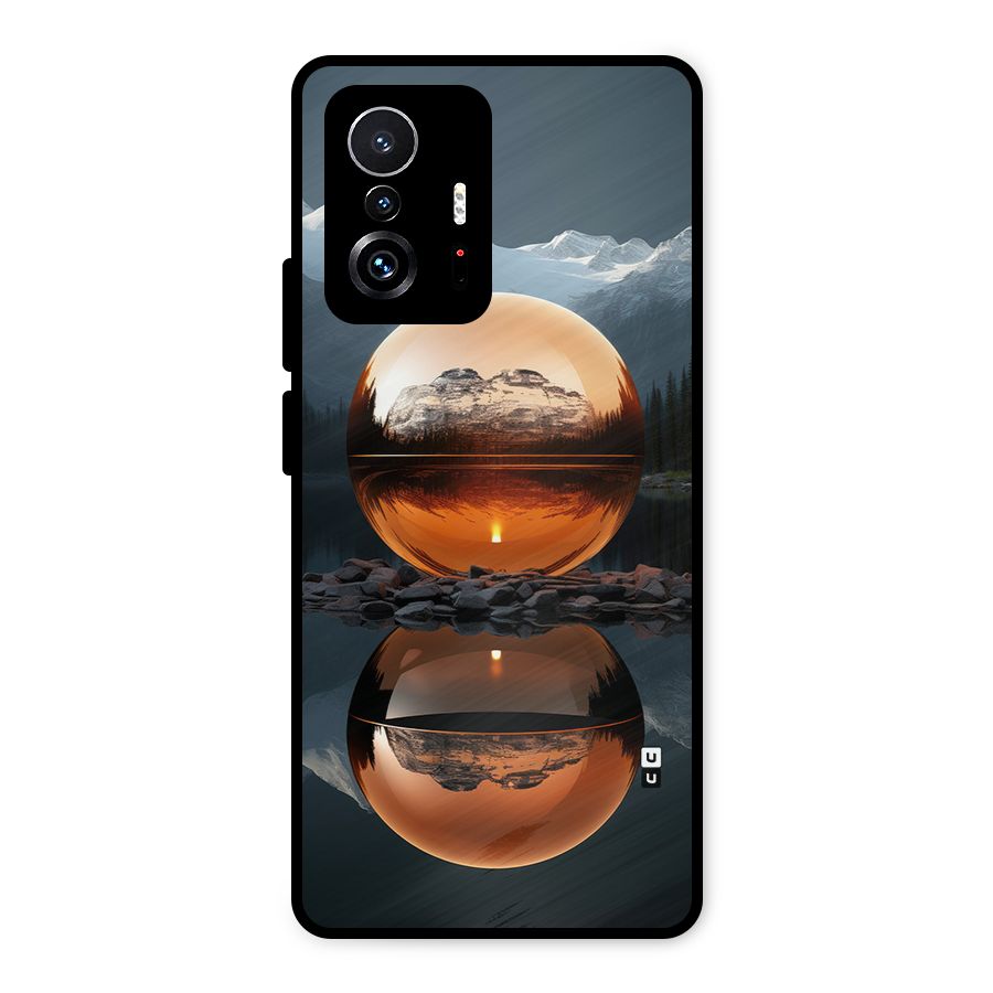 Metal Moon Metal Back Case for Xiaomi 11T Pro