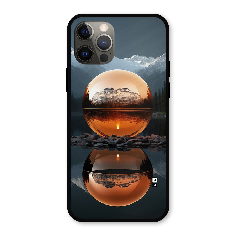 Metal Moon Metal Back Case for iPhone 12 Pro