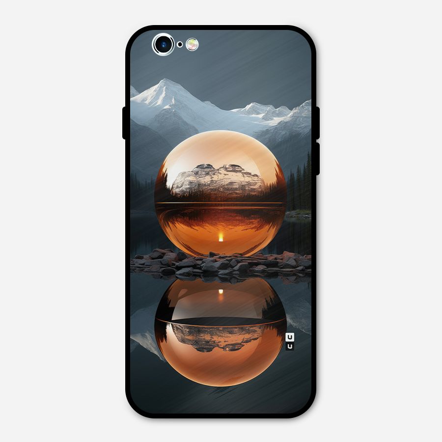 Metal Moon Metal Back Case for iPhone 6 6s