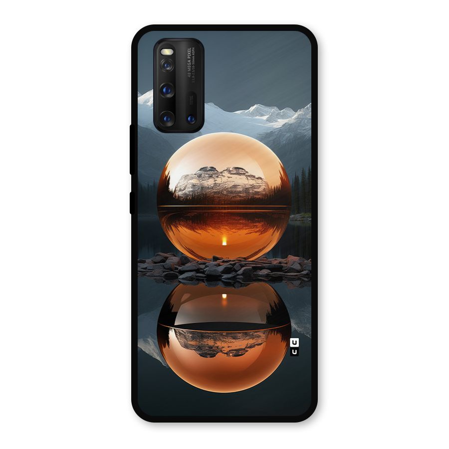 Metal Moon Metal Back Case for iQOO 3