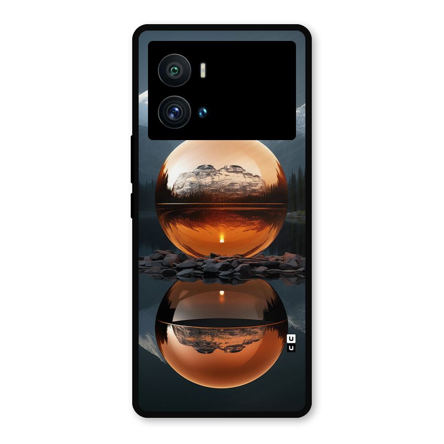 Metal Moon Metal Back Case for iQOO 9 Pro