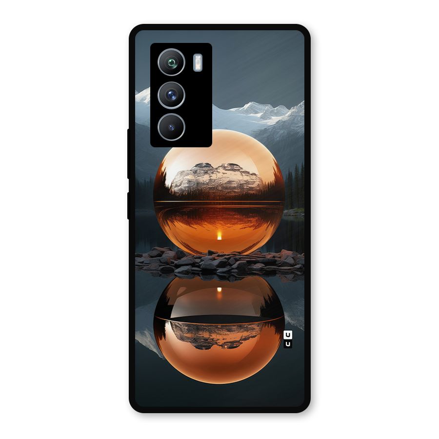 Metal Moon Metal Back Case for iQOO 9 SE