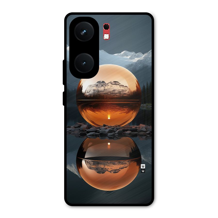 Metal Moon Metal Back Case for iQOO Neo 9 Pro