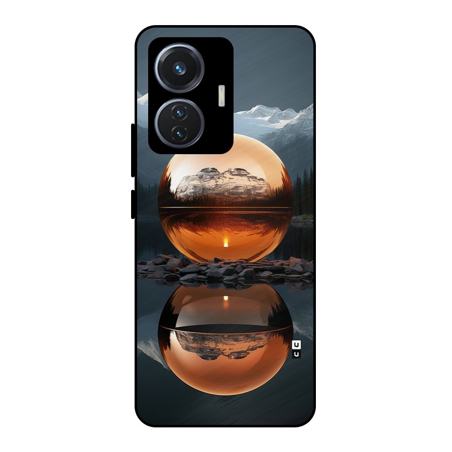 Metal Moon Metal Back Case for iQOO Z6 44W