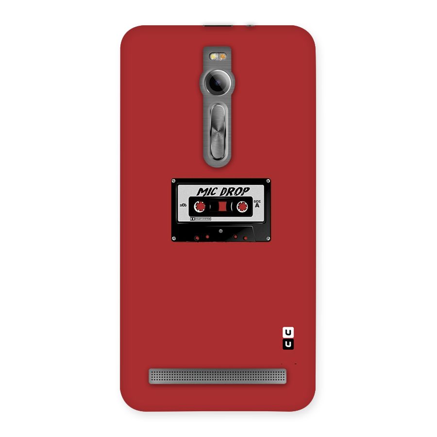 Mic Drop Cassette Minimalistic Back Case for Asus Zenfone 2