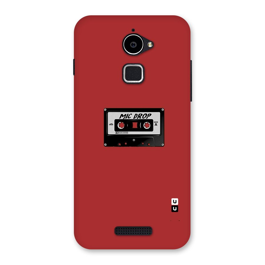 Mic Drop Cassette Minimalistic Back Case for Coolpad Note 3 Lite