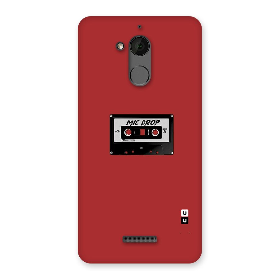 Mic Drop Cassette Minimalistic Back Case for Coolpad Note 5