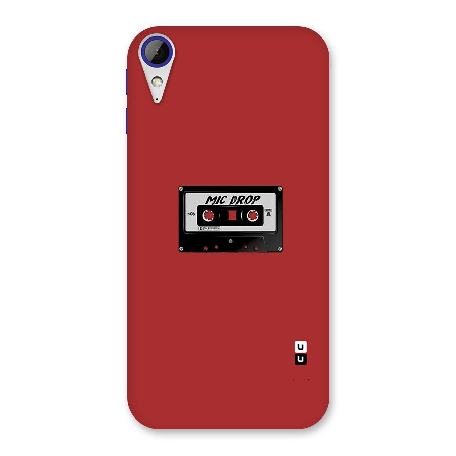 Mic Drop Cassette Minimalistic Back Case for Desire 830