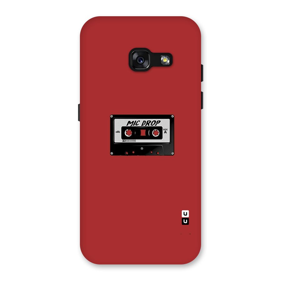 Mic Drop Cassette Minimalistic Back Case for Galaxy A3 (2017)