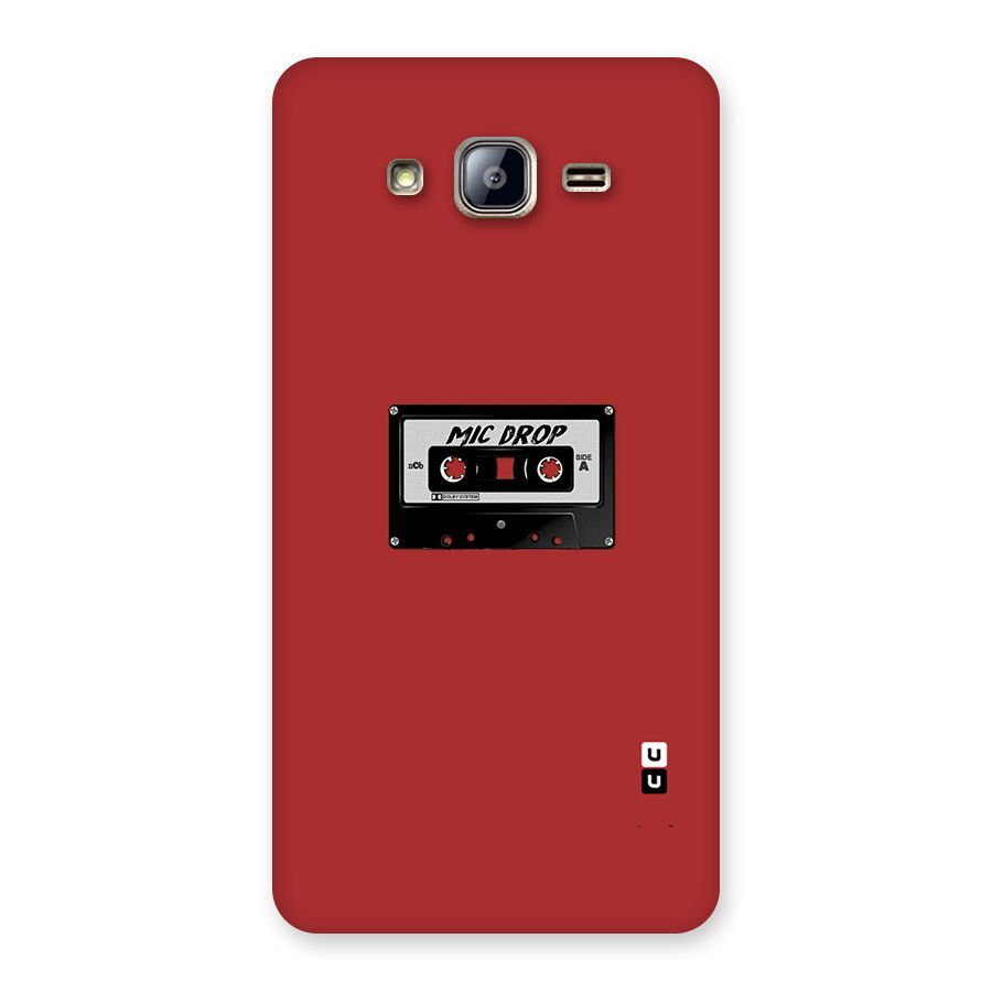 Mic Drop Cassette Minimalistic Back Case for Galaxy On5