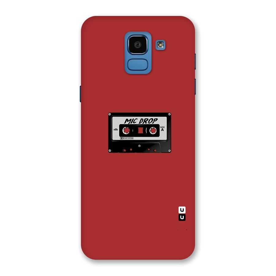 Mic Drop Cassette Minimalistic Back Case for Galaxy On6