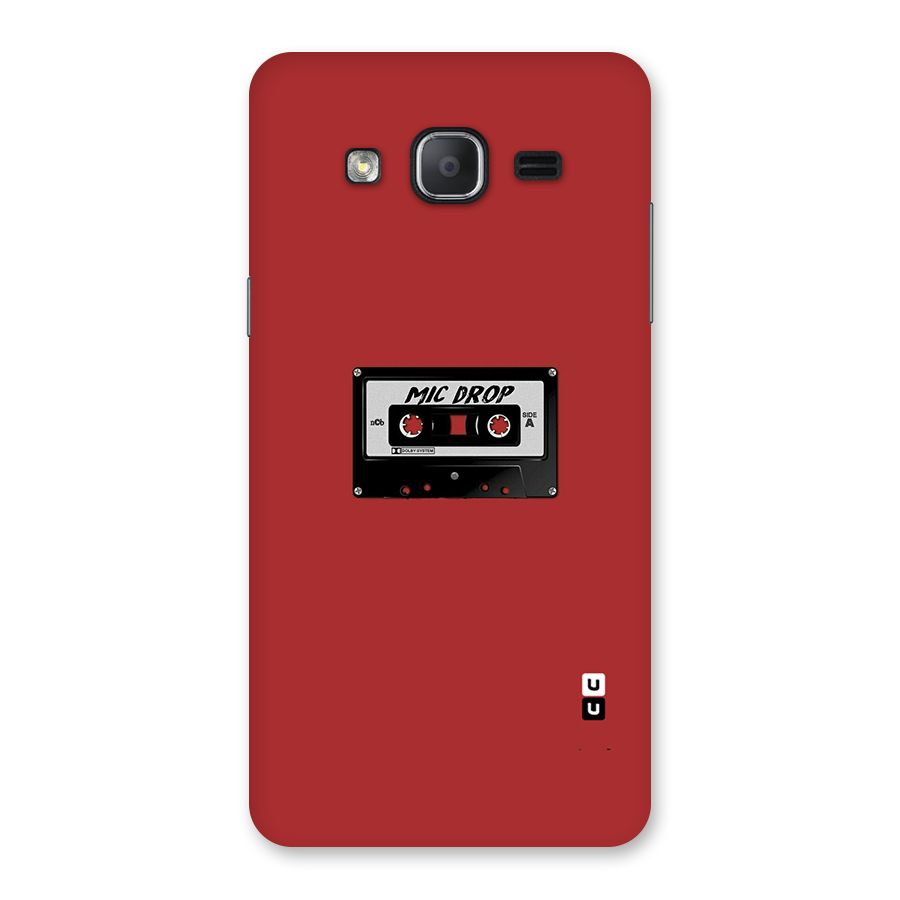 Mic Drop Cassette Minimalistic Back Case for Galaxy On7 2015