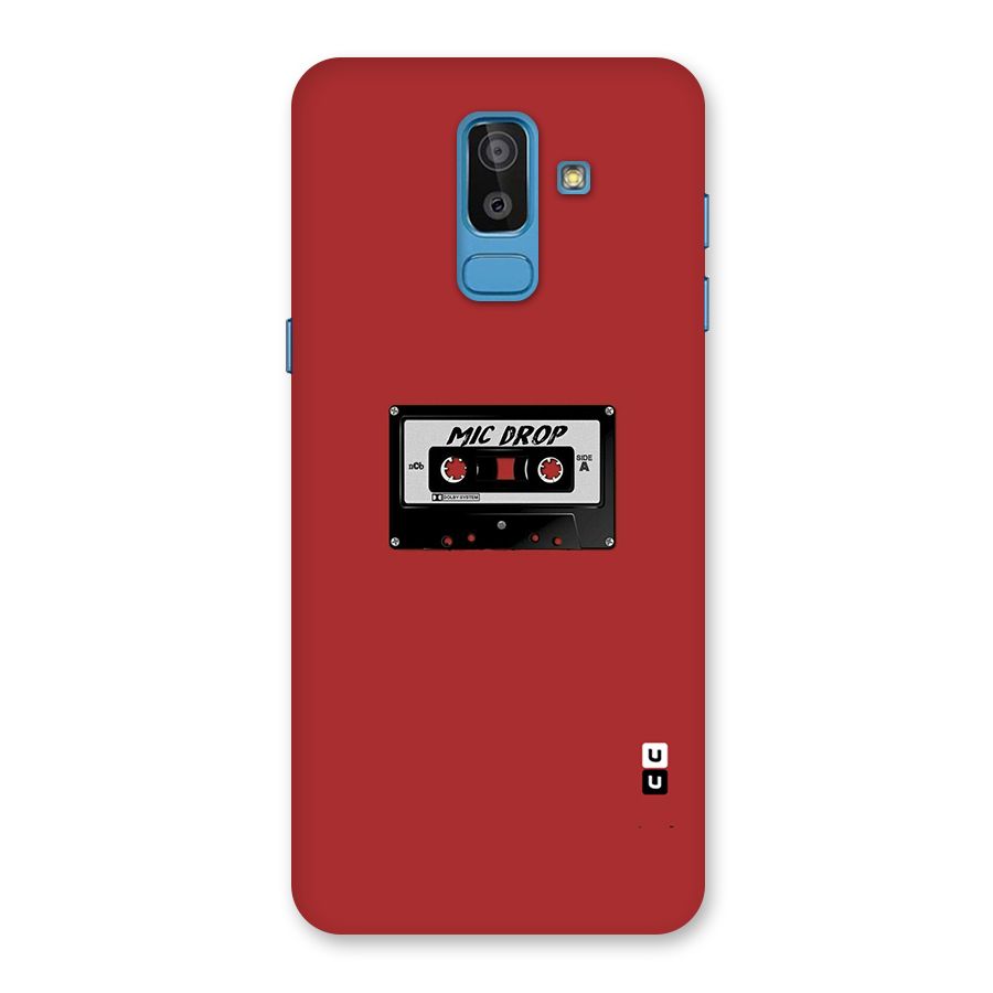 Mic Drop Cassette Minimalistic Back Case for Galaxy On8 (2018)