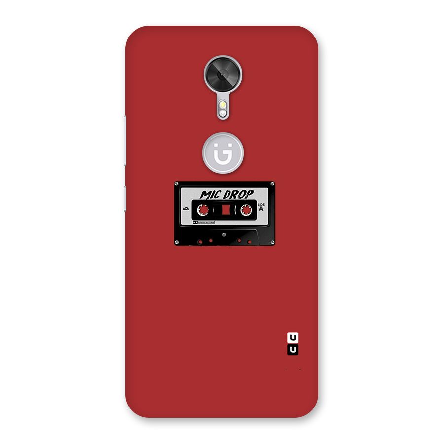 Mic Drop Cassette Minimalistic Back Case for Gionee A1