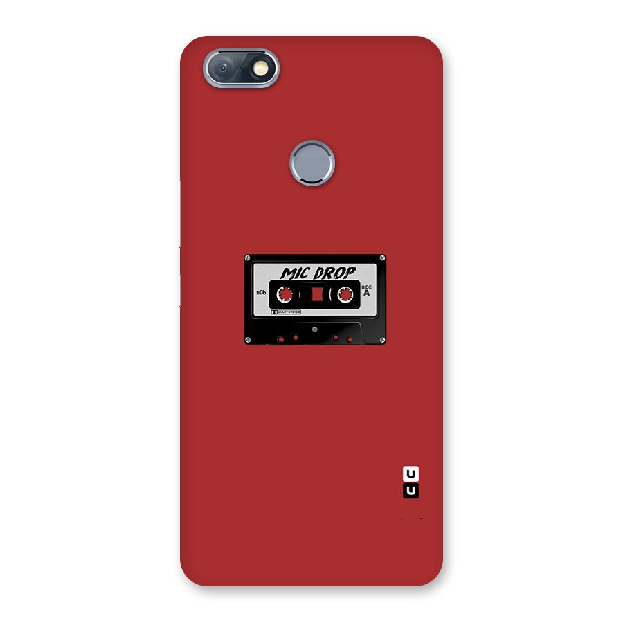 Mic Drop Cassette Minimalistic Back Case for Infinix Note 5