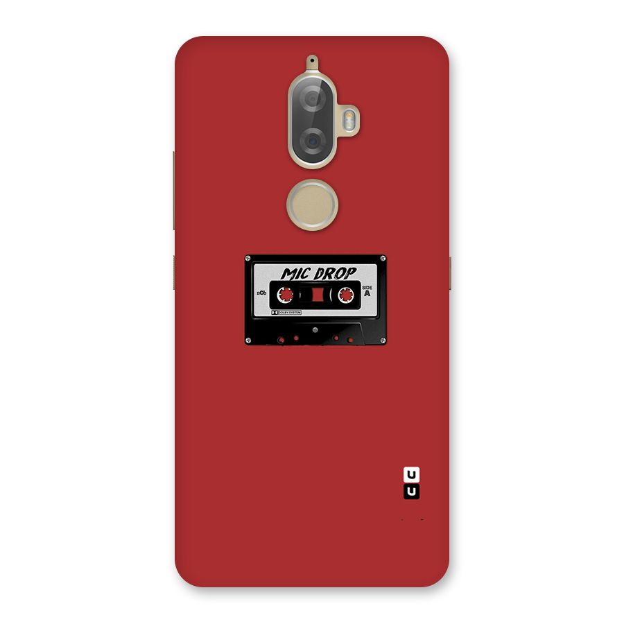 Mic Drop Cassette Minimalistic Back Case for Lenovo K8 Plus