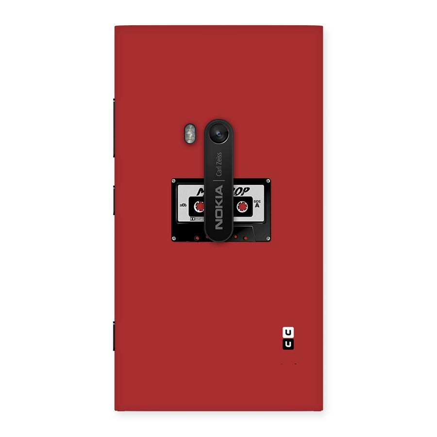 Mic Drop Cassette Minimalistic Back Case for Lumia 920