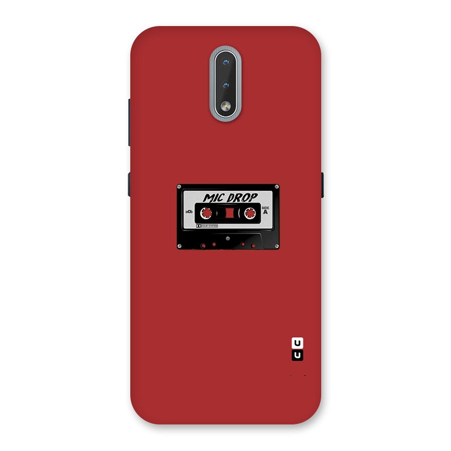 Mic Drop Cassette Minimalistic Back Case for Nokia 2.3