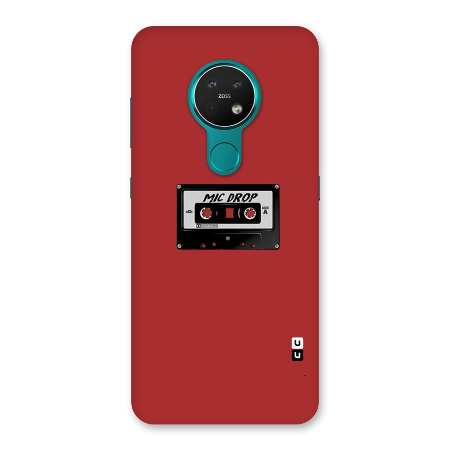 Mic Drop Cassette Minimalistic Back Case for Nokia 7.2
