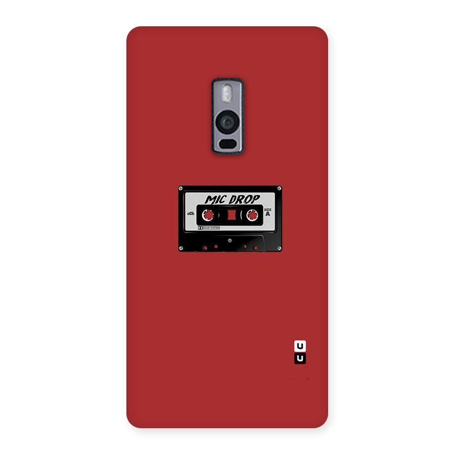 Mic Drop Cassette Minimalistic Back Case for OnePlus Two