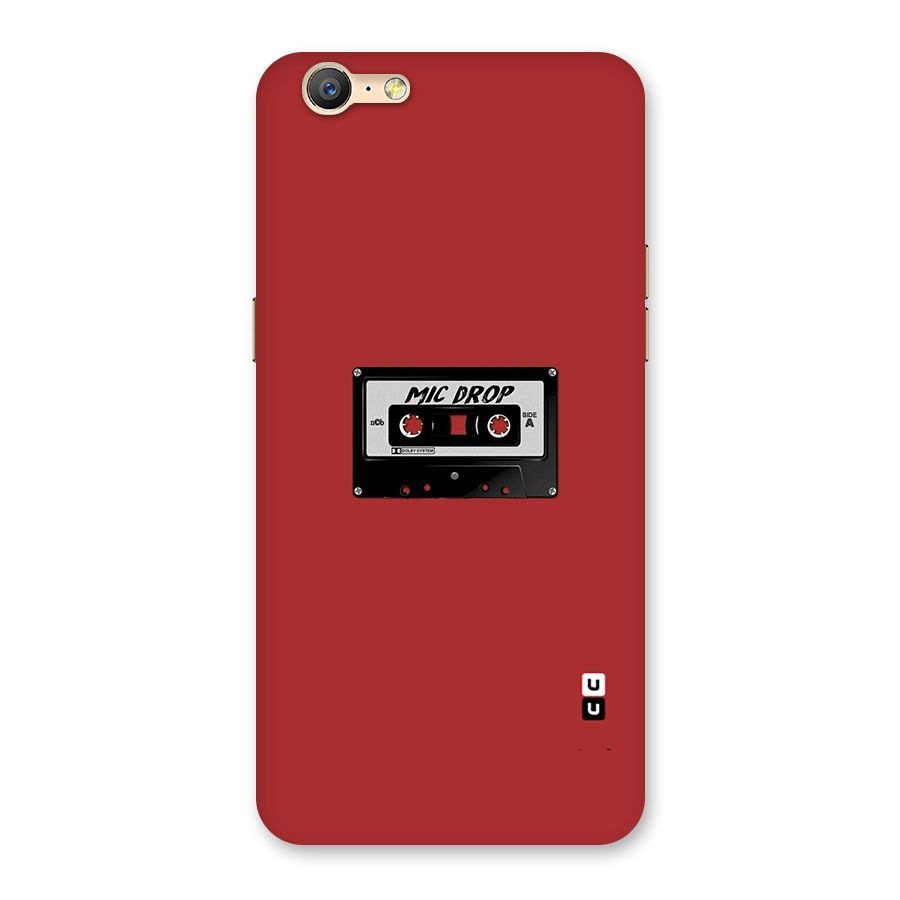 Mic Drop Cassette Minimalistic Back Case for Oppo A57