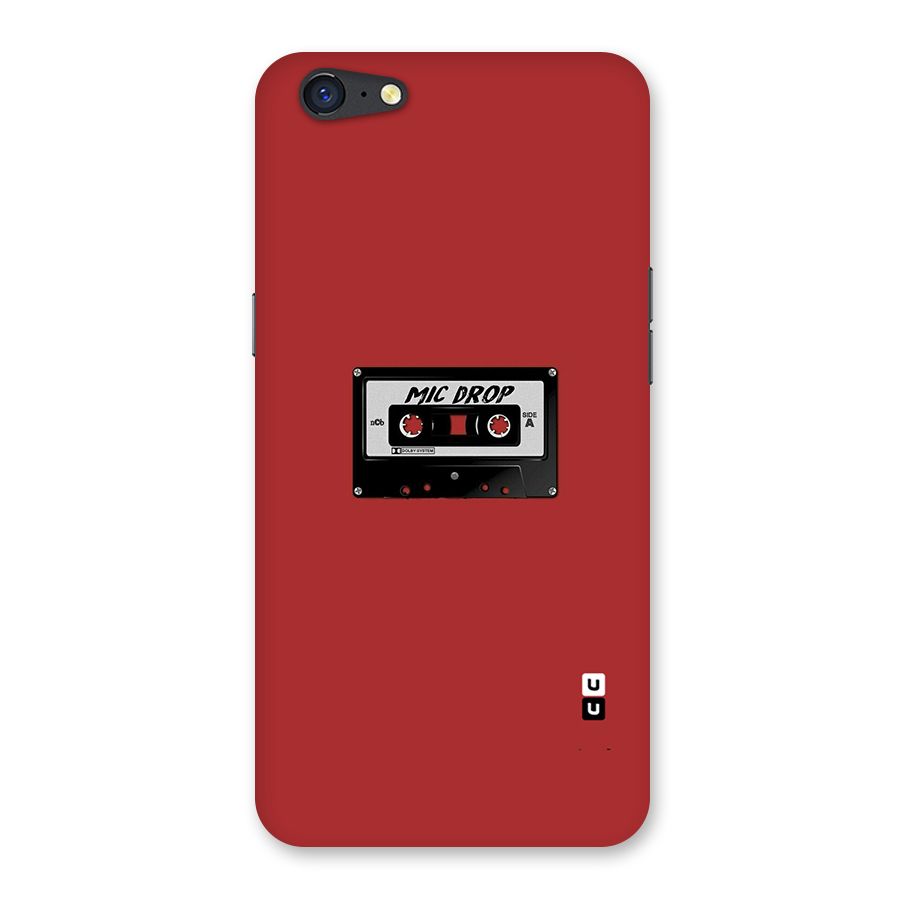 Mic Drop Cassette Minimalistic Back Case for Oppo A71