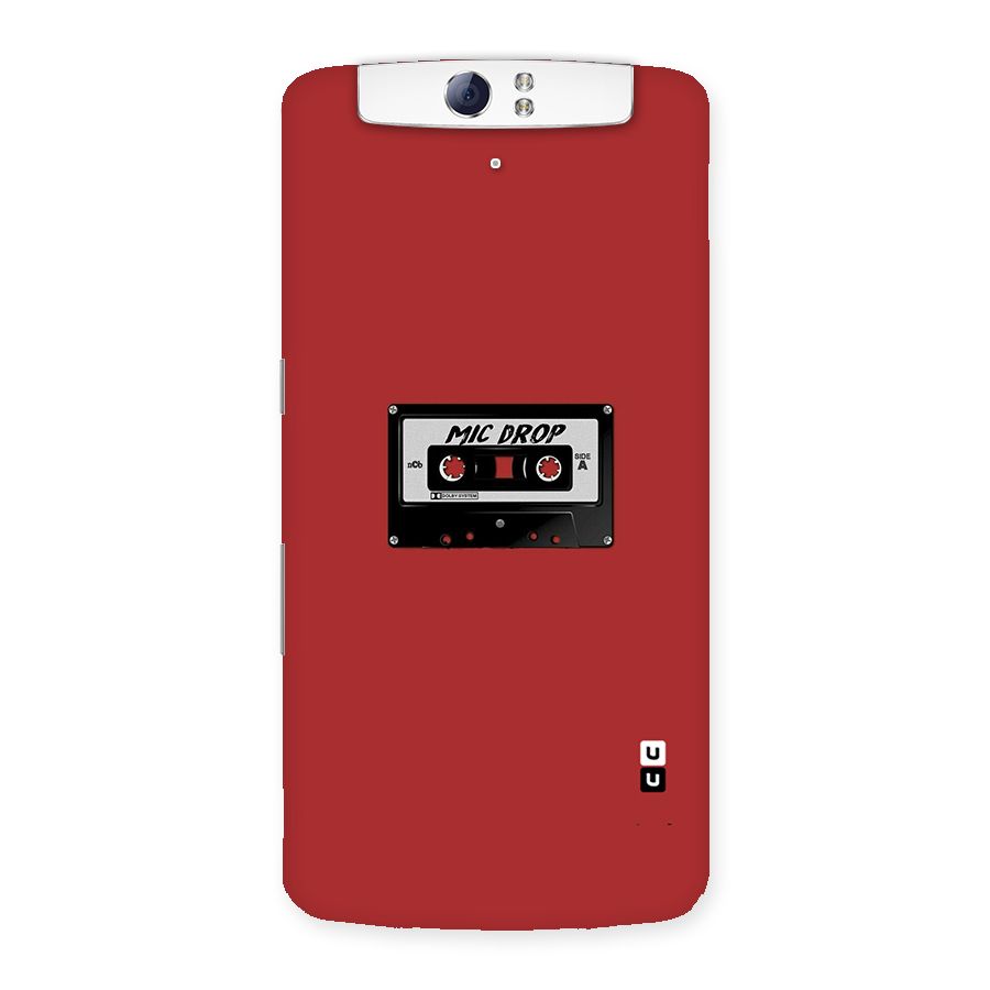 Mic Drop Cassette Minimalistic Back Case for Oppo N1