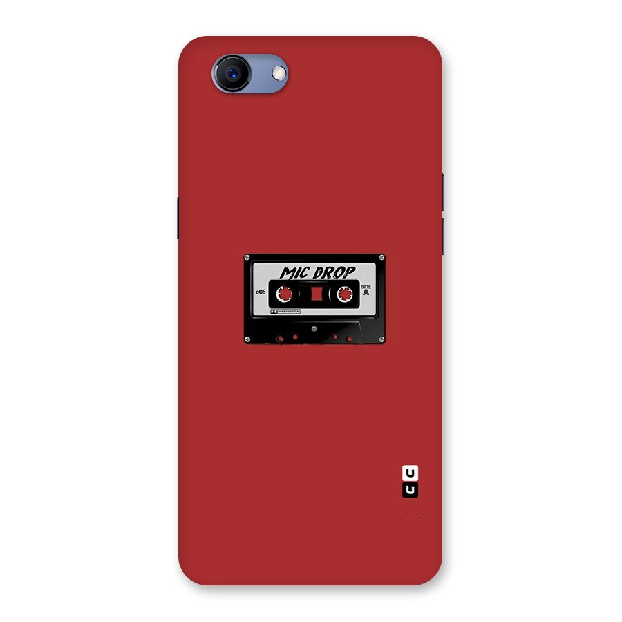 Mic Drop Cassette Minimalistic Back Case for Oppo Realme 1