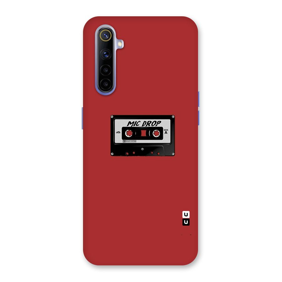 Mic Drop Cassette Minimalistic Back Case for Realme 6i