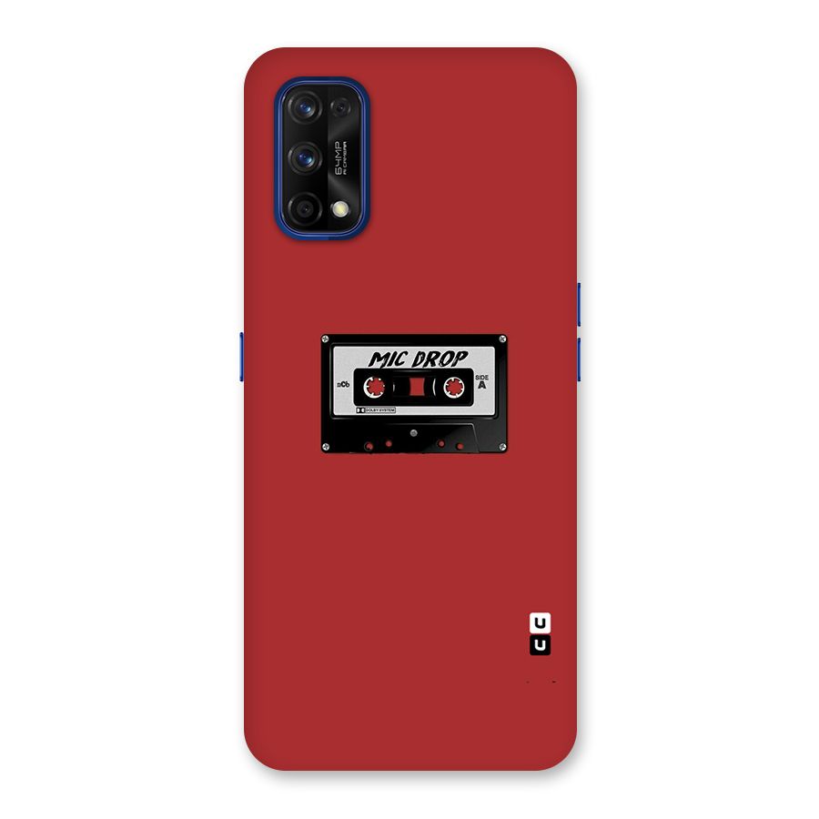 Mic Drop Cassette Minimalistic Back Case for Realme 7 Pro