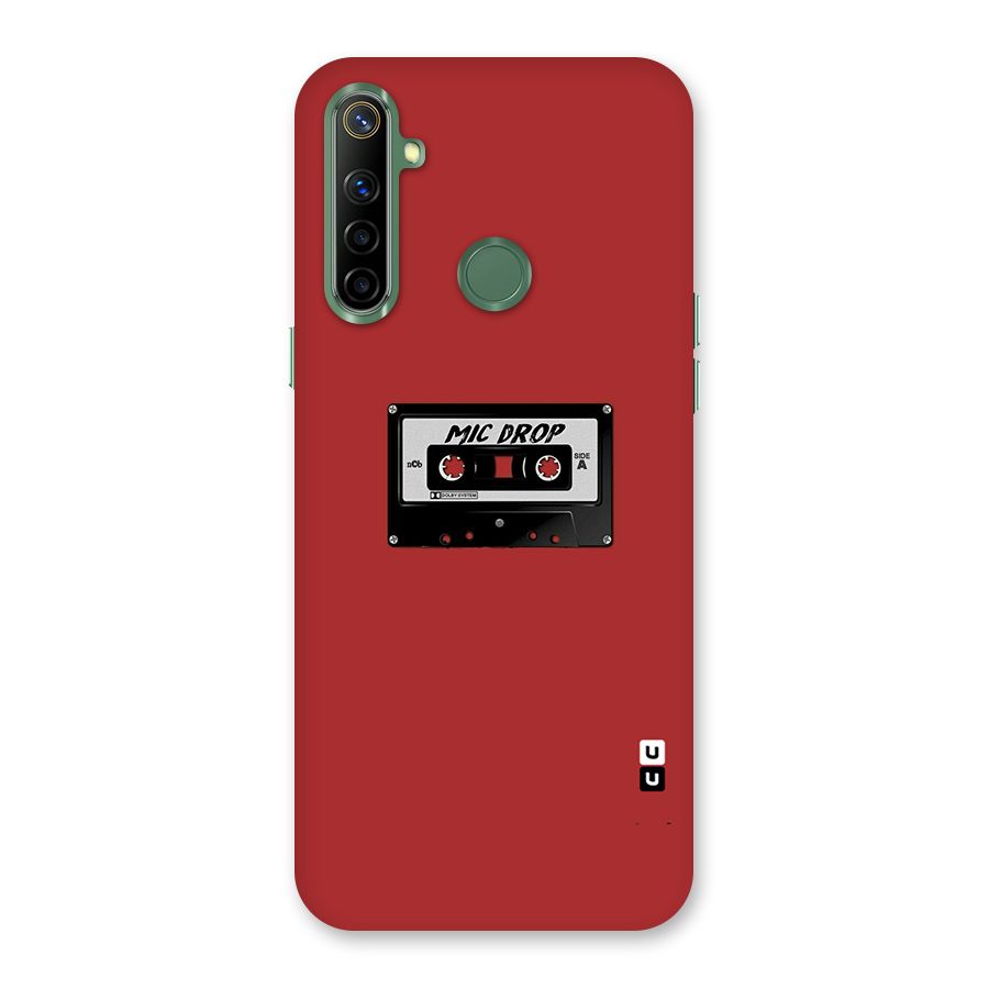 Mic Drop Cassette Minimalistic Back Case for Realme Narzo 10