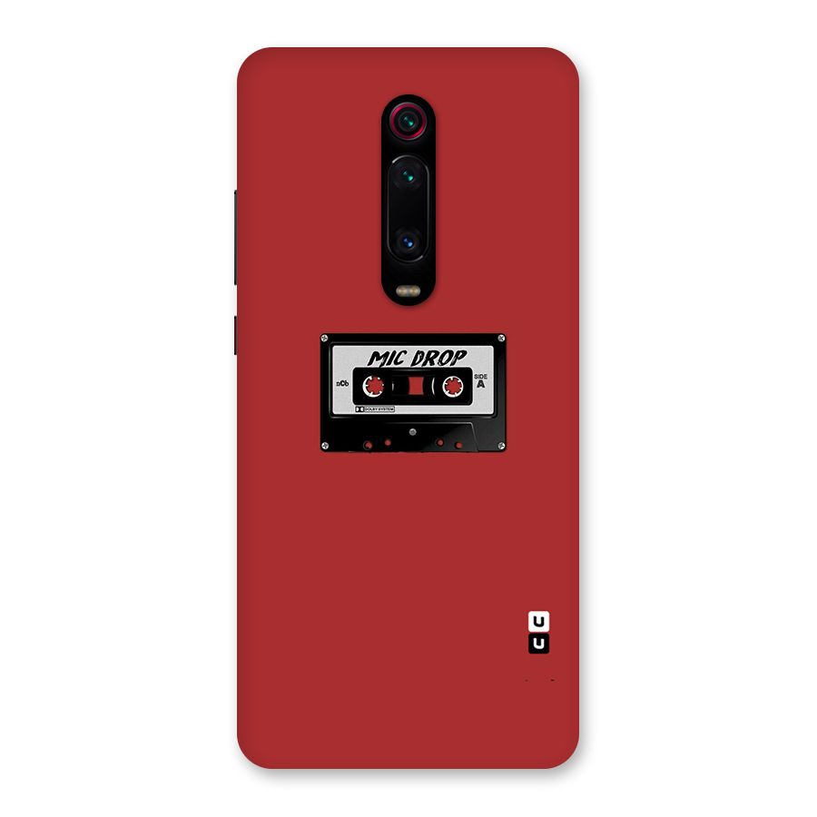 Mic Drop Cassette Minimalistic Back Case for Redmi K20