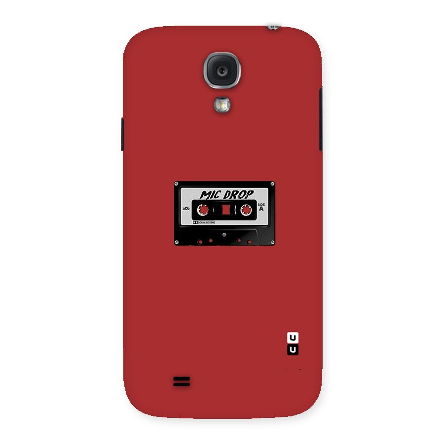 Mic Drop Cassette Minimalistic Back Case for Samsung Galaxy S4