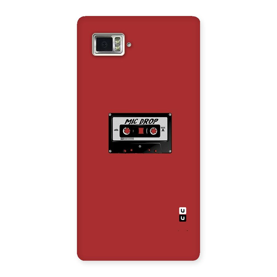 Mic Drop Cassette Minimalistic Back Case for Vibe Z2 Pro K920
