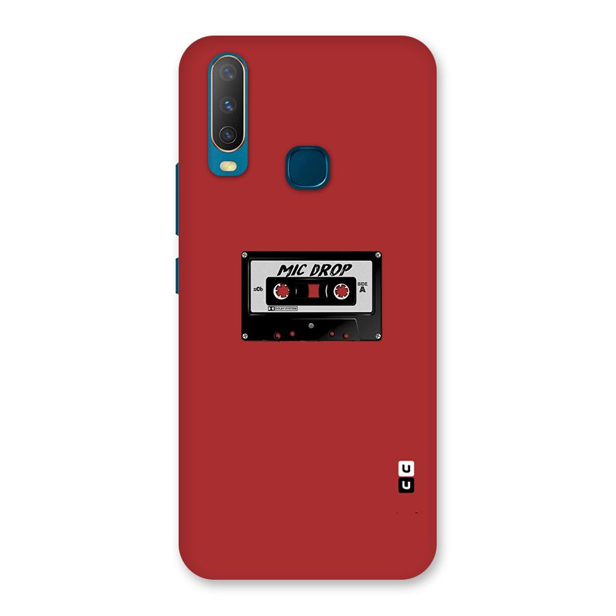 Mic Drop Cassette Minimalistic Back Case for Vivo Y17
