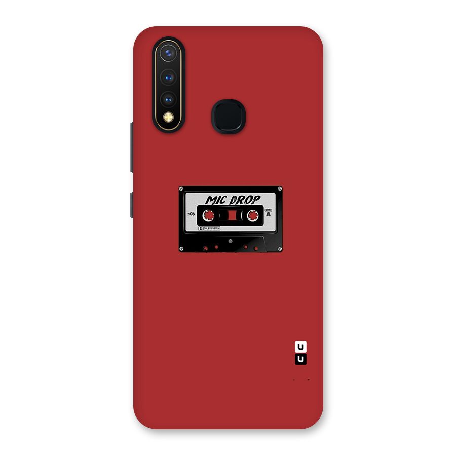 Mic Drop Cassette Minimalistic Back Case for Vivo Y19