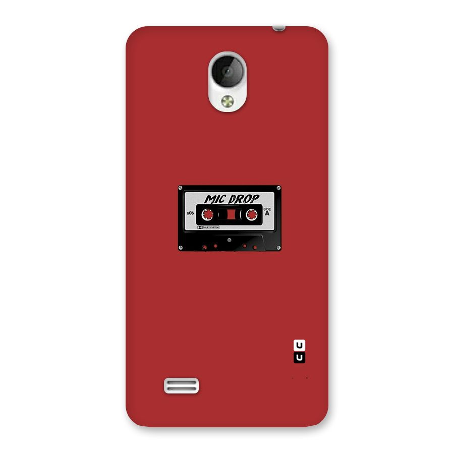 Mic Drop Cassette Minimalistic Back Case for Vivo Y21